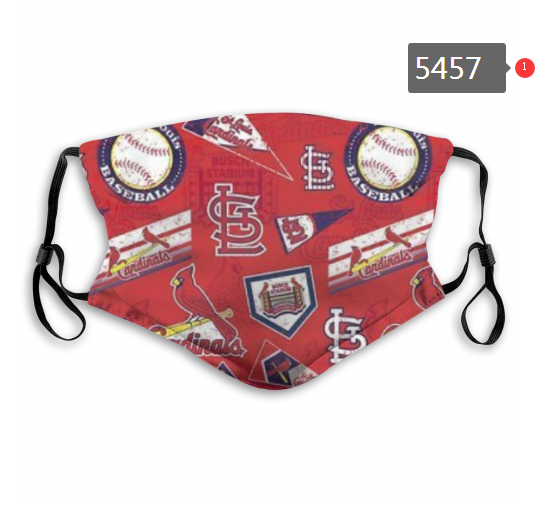 2020 MLB St.Louis Cardinals #7 Dust mask with filter